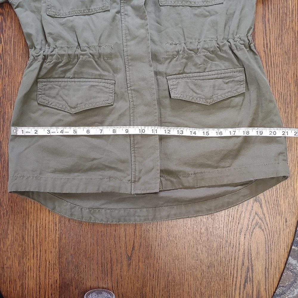 Universal Thread Olive Green Anorak Utility Jacket Size Women's XS Like NEW